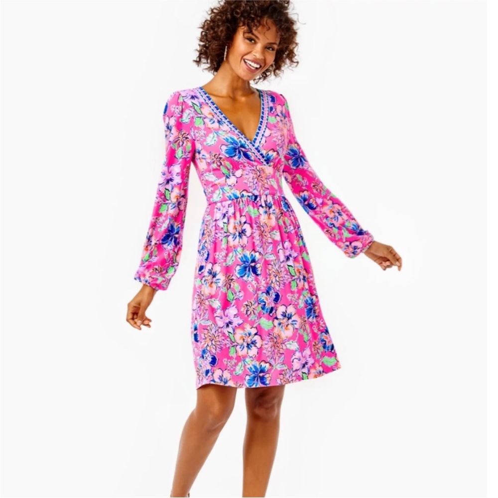 NWOT Lilly Pulitzer Camilla Dress Pink Isle